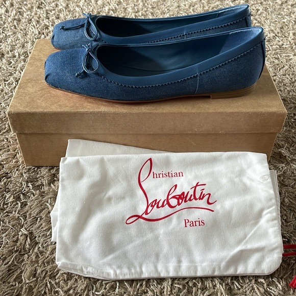 New Christian Louboutin Mamadrague Flat, size 38 - Picture 5 of 5